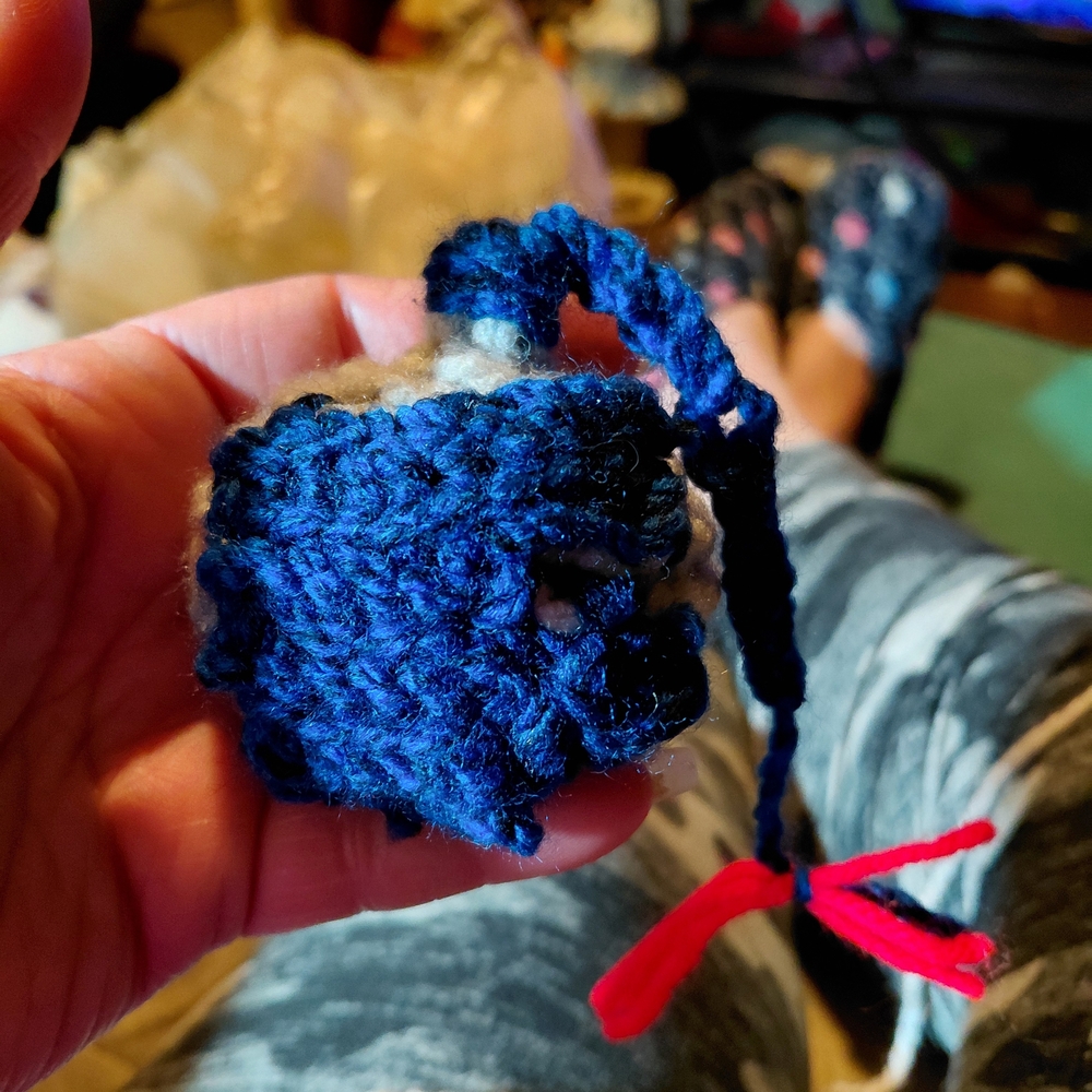 Colorful Kids Crochet Bag Charm